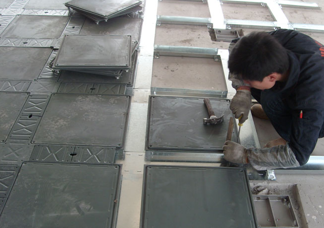 OA網(wǎng)絡地板安裝圖